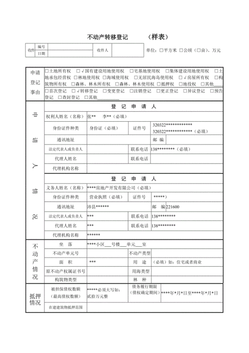 继承不动产所有权转移（继承的不动产转移登记）