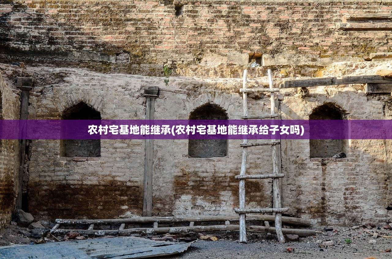 农村宅基地能继承(农村宅基地能继承给子女吗)
