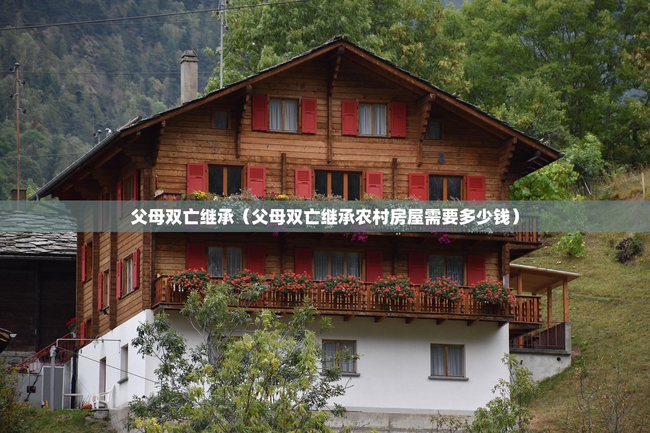 父母双亡继承（父母双亡继承农村房屋需要多少钱）