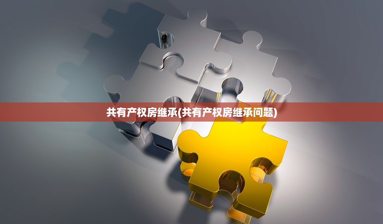 共有产权房继承(共有产权房继承问题)