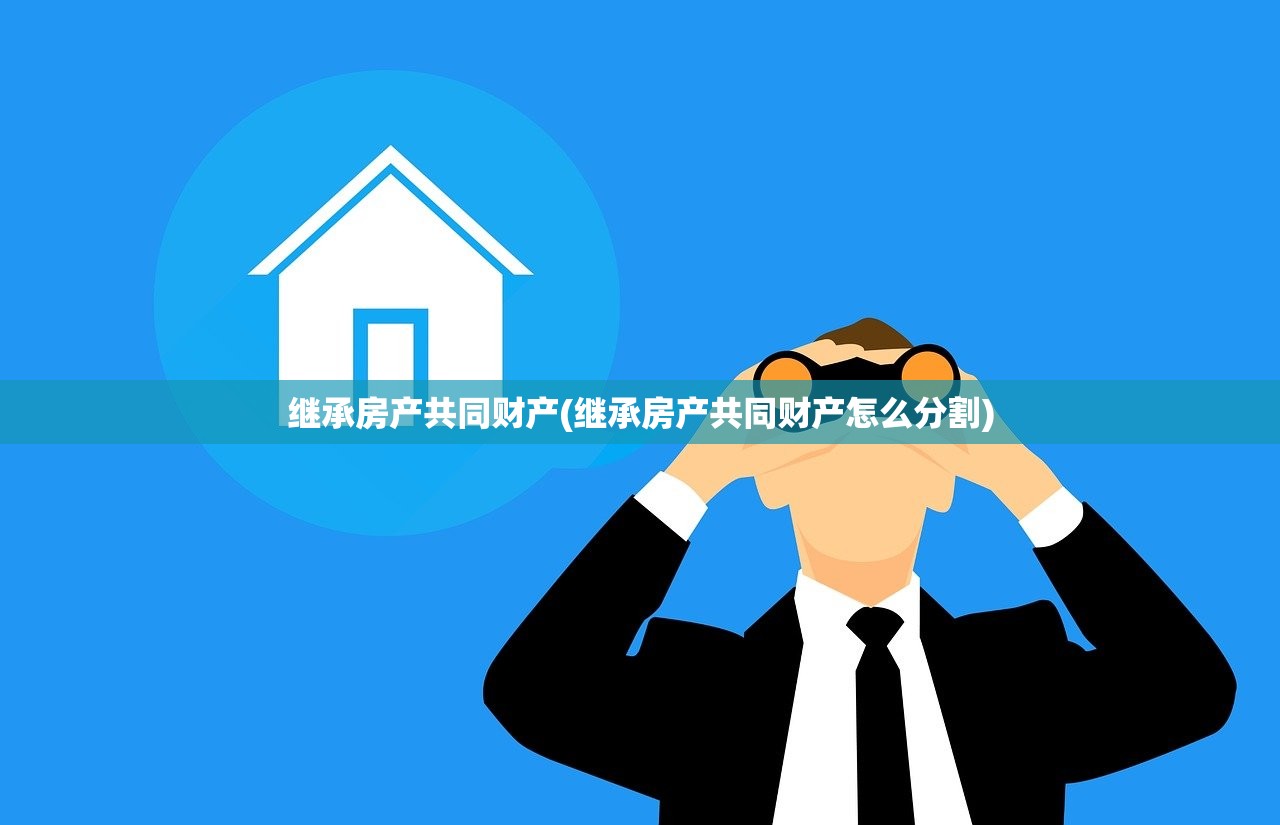 继承房产共同财产(继承房产共同财产怎么分割)